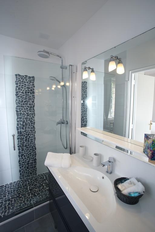 לינה וארוחת בוקר Saint-Martin-aux-Chartrains Manoir Le Mesnil מראה חיצוני תמונה
