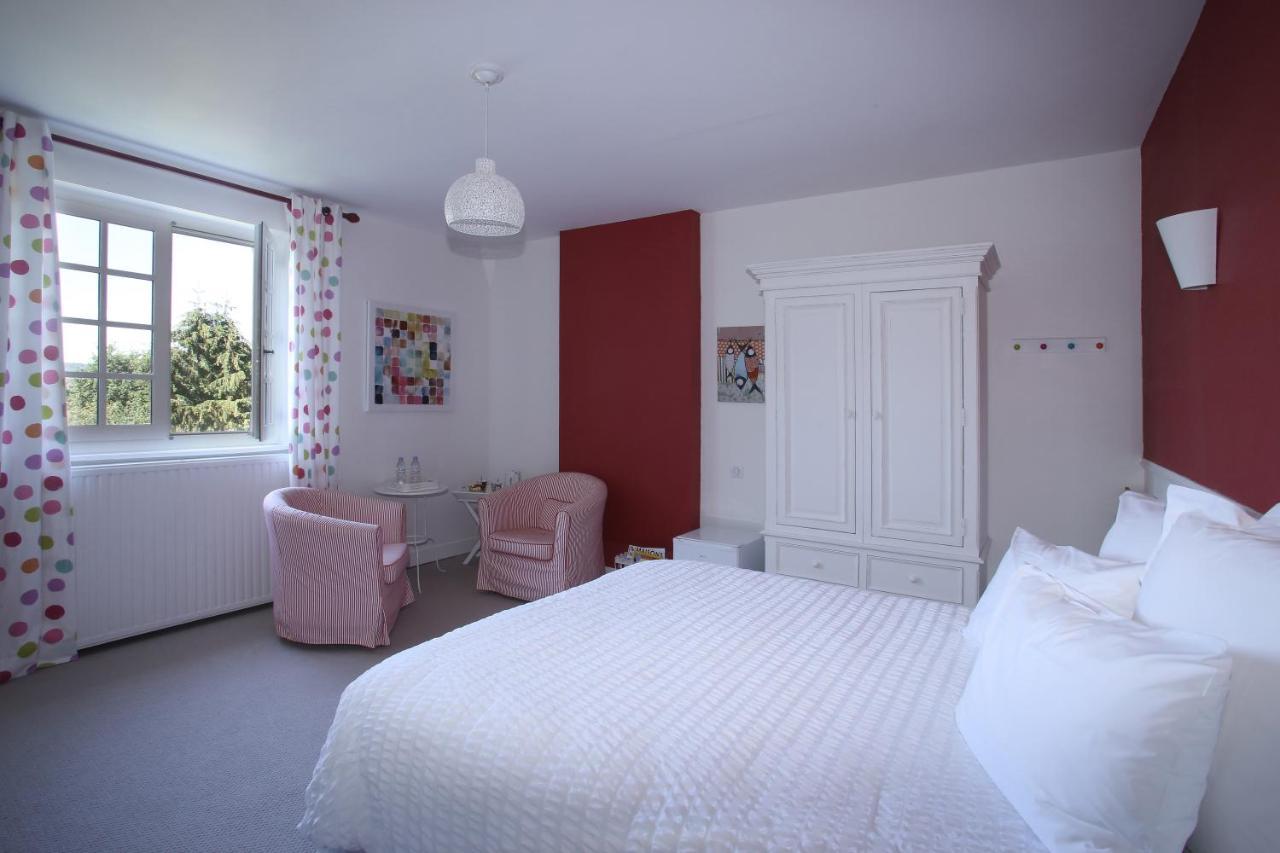 לינה וארוחת בוקר Saint-Martin-aux-Chartrains Manoir Le Mesnil מראה חיצוני תמונה